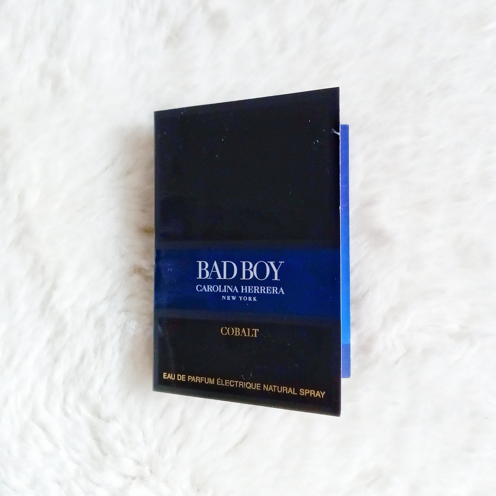 💮3/$20💮 Carolina Herrera Bad Boy Cobalt Sample